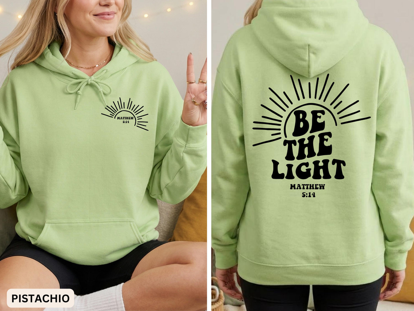 Be The Light Hoodie V16