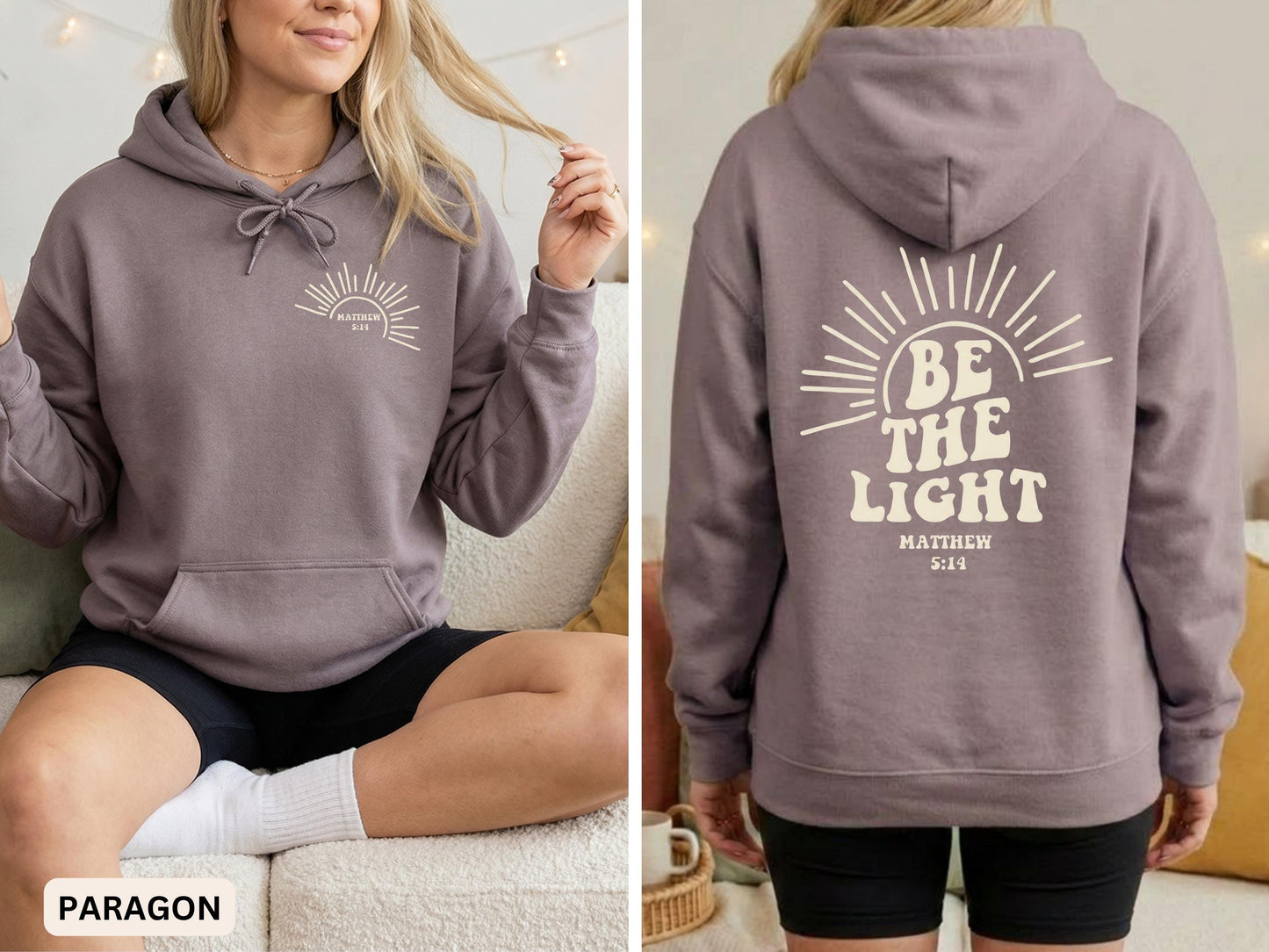 Be The Light Hoodie V16
