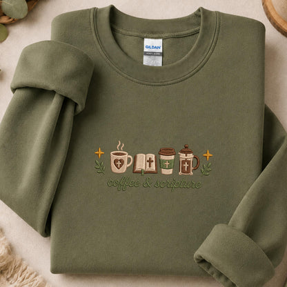 Christian Coffee Sweatshirt