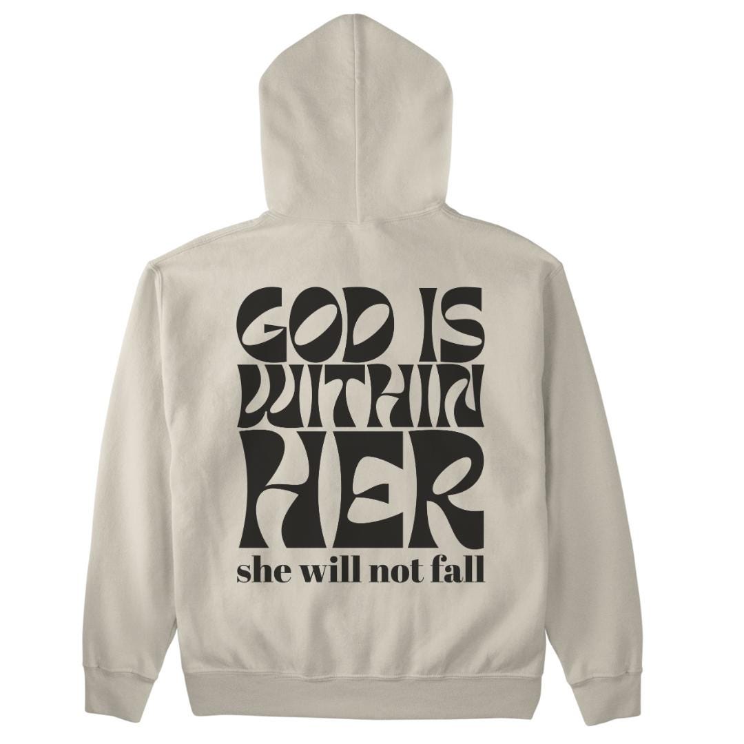 God Is Within Her Hoodie V8