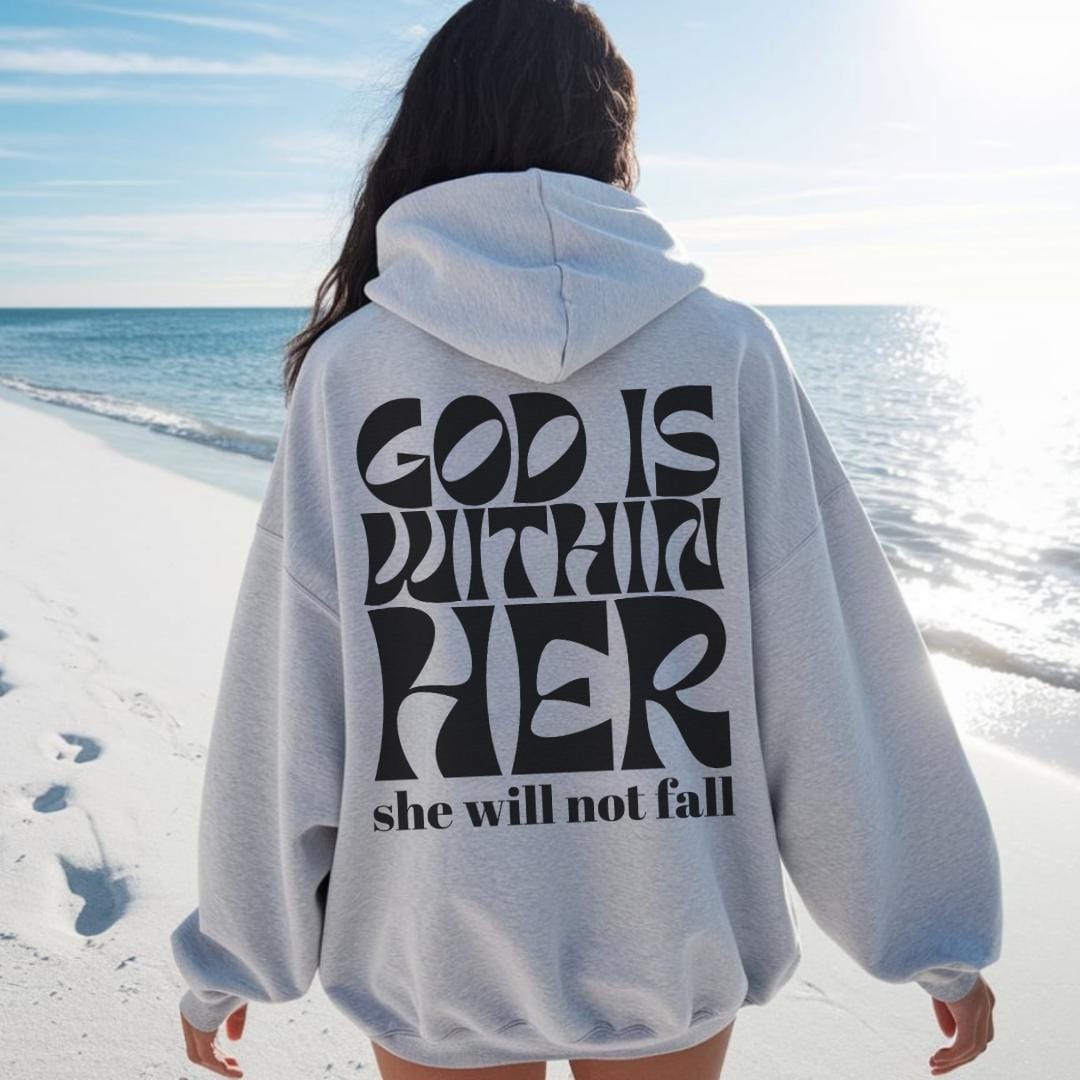 God Is Within Her Hoodie V8