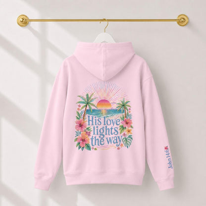 His Love Lights The Way Hoodie