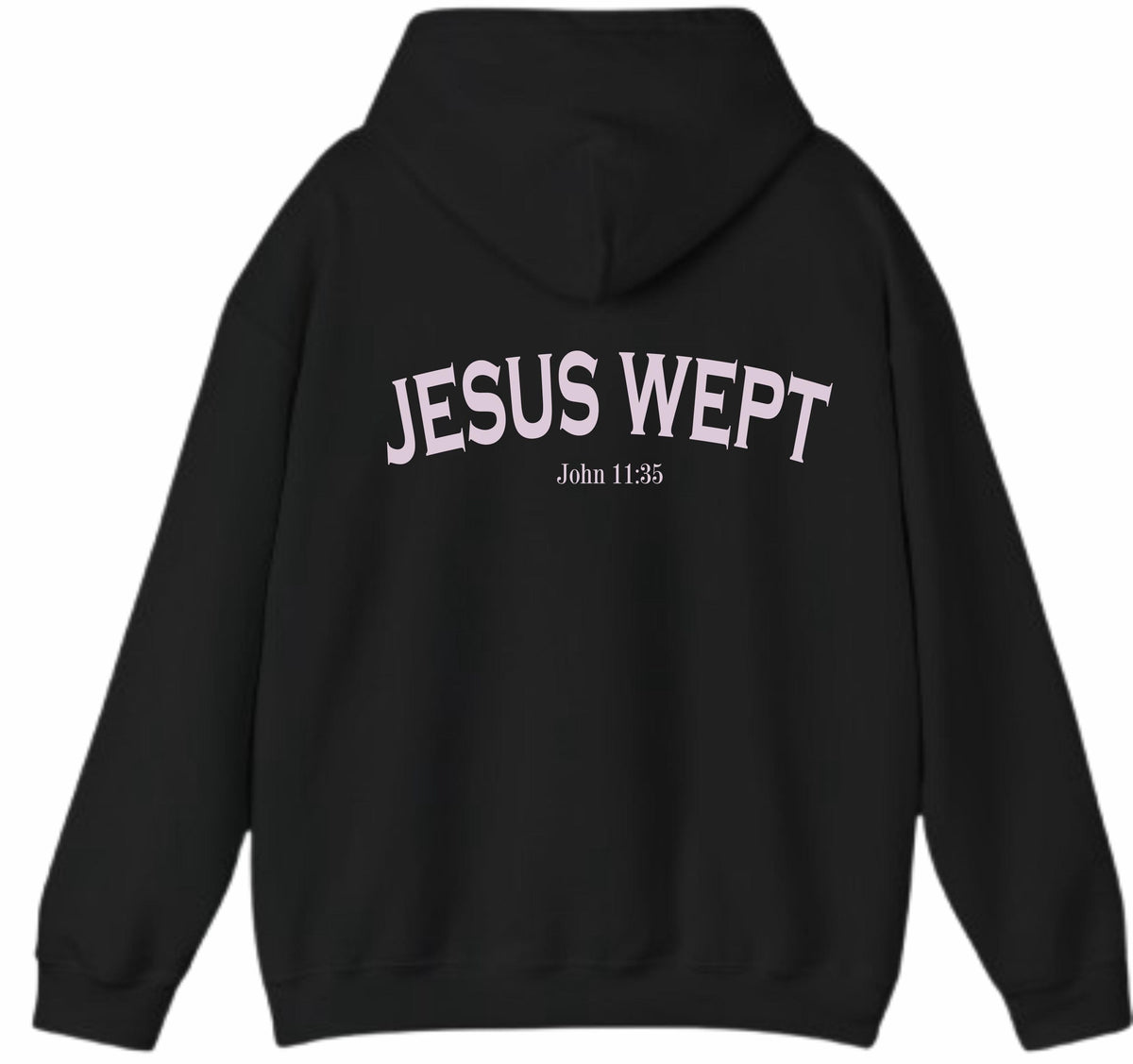 Jesus Wept Christian Hoodie