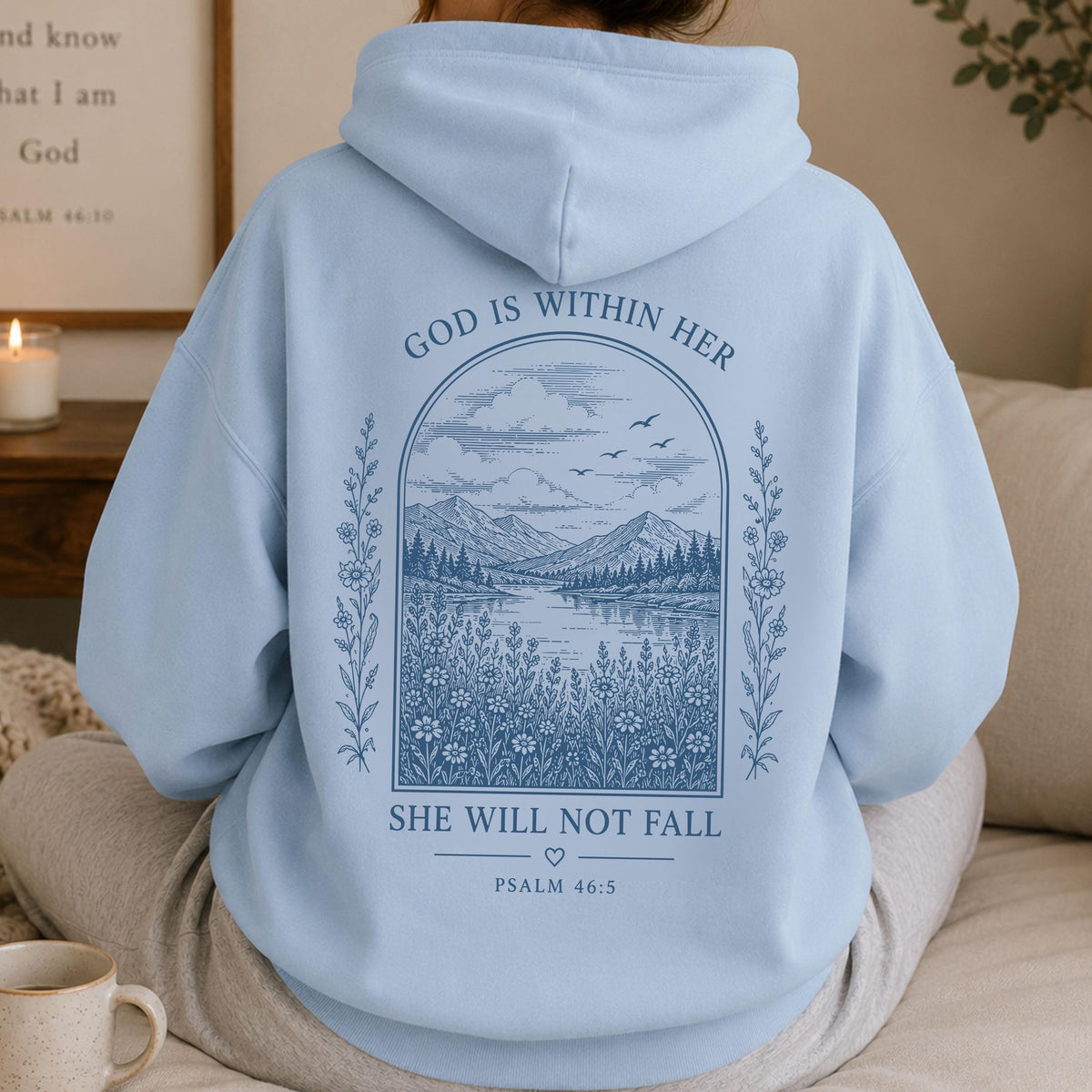 God Is Within Her Hoodie V6