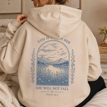 God Is Within Her Hoodie V6