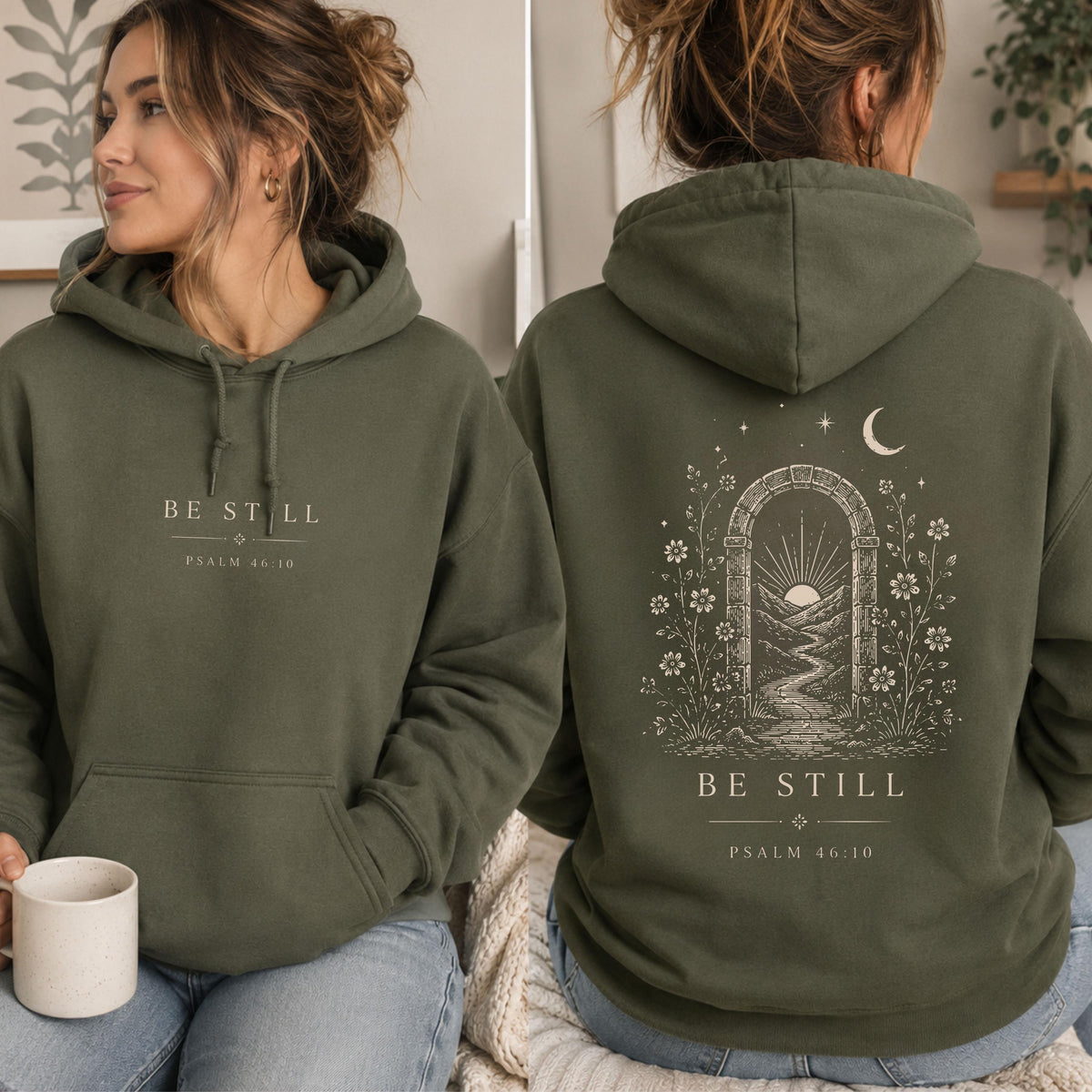 Psalm 46 10 Hoodie
