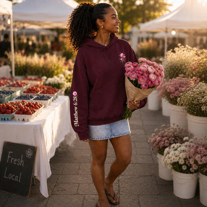 God Gives Flowers Hoodie