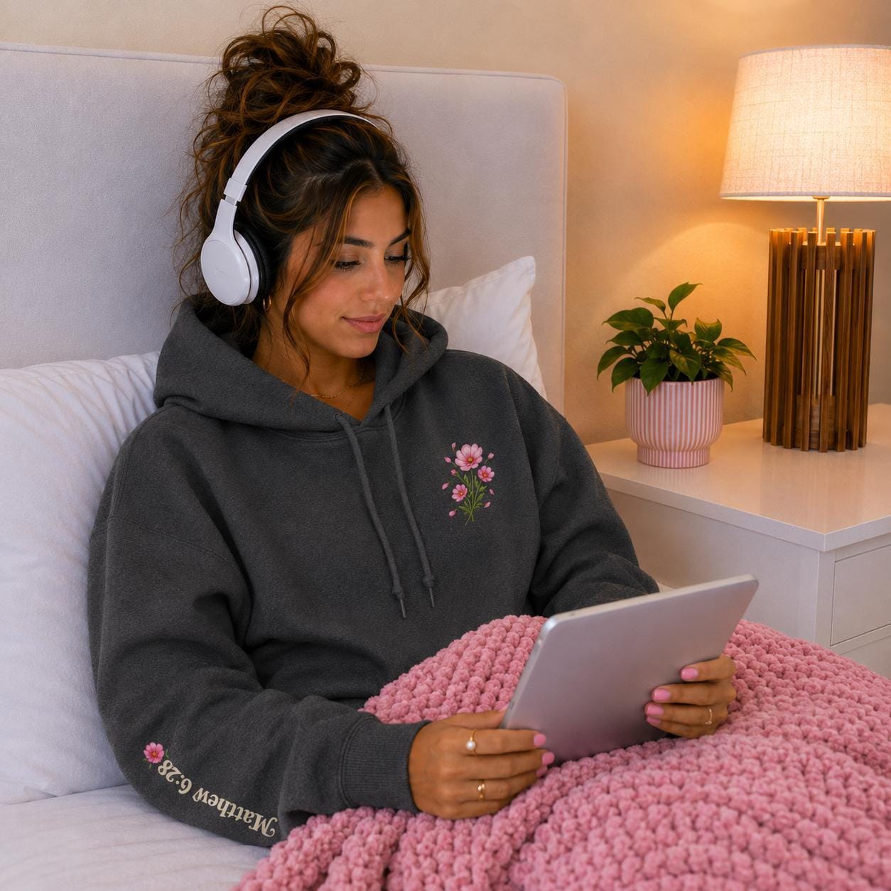 God Gives Flowers Hoodie
