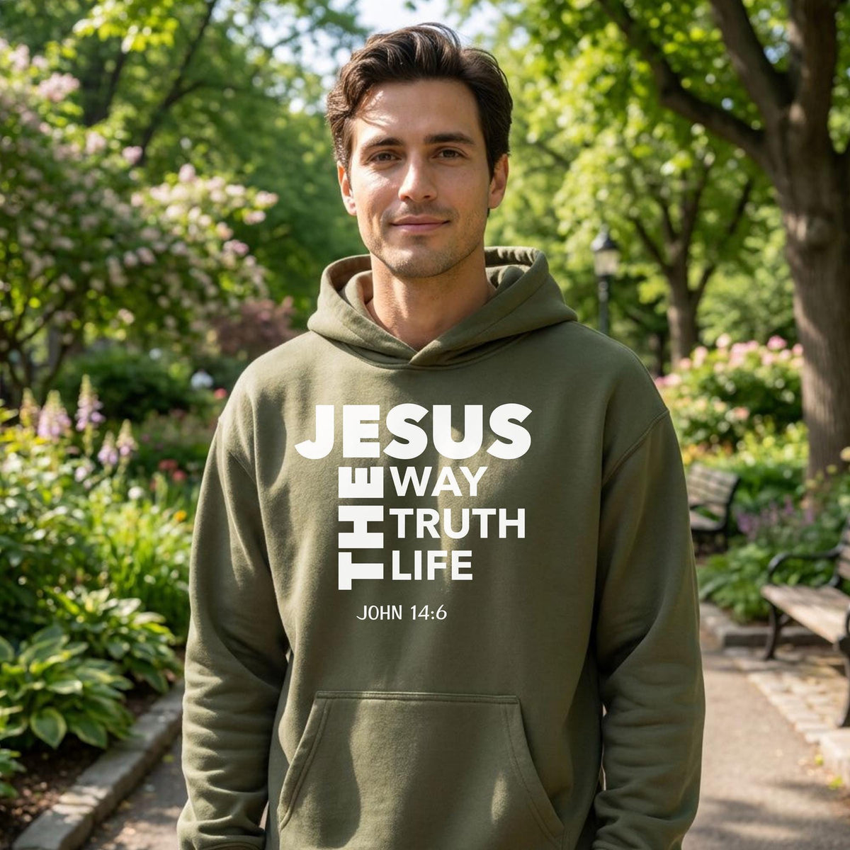 Jesus Is The Way Hoodie V1