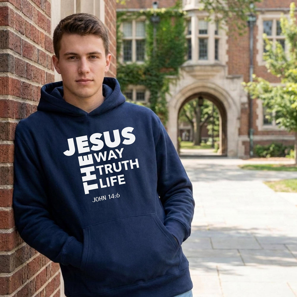 Jesus Is The Way Hoodie V1