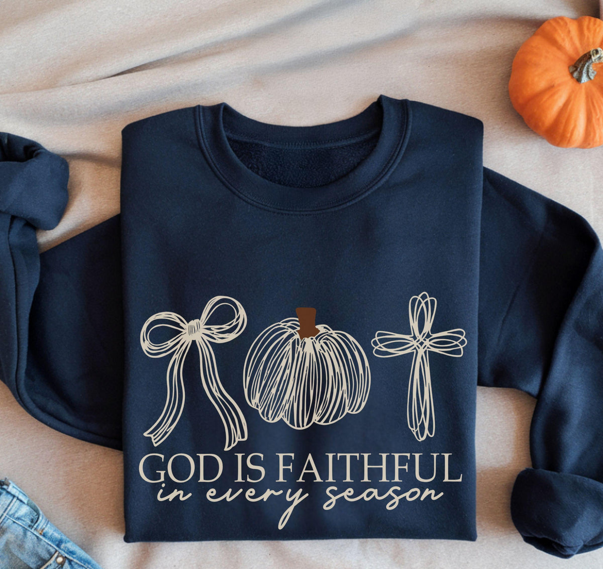 God Is Faithful Sweater V2