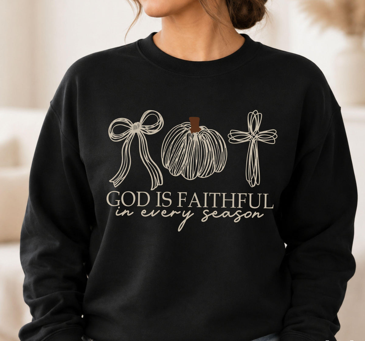 God Is Faithful Sweater V2
