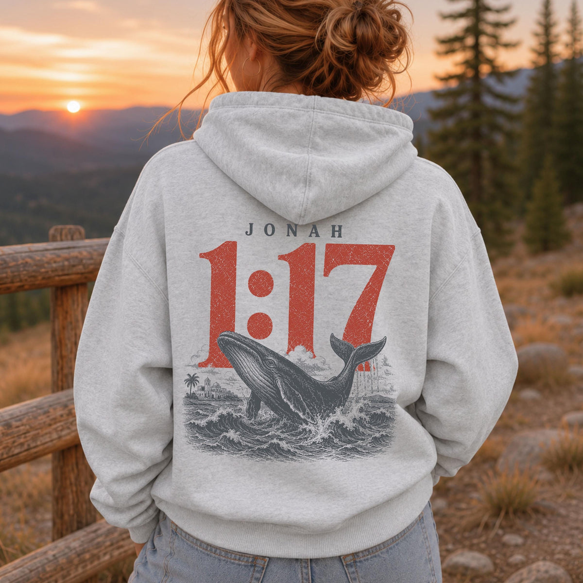 Jonah 1:17 Hoodie