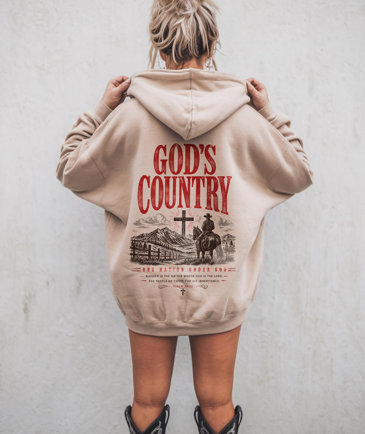 Western Christian Hoodie